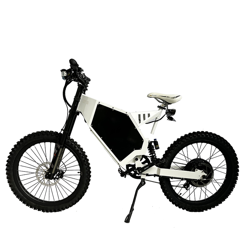 8000W Stealth Bomber Ebike - จักรยานไฟฟ้าฟูลซัสเพนชั่น 48v 3000w-15000w รุ่น Steelith Bomber