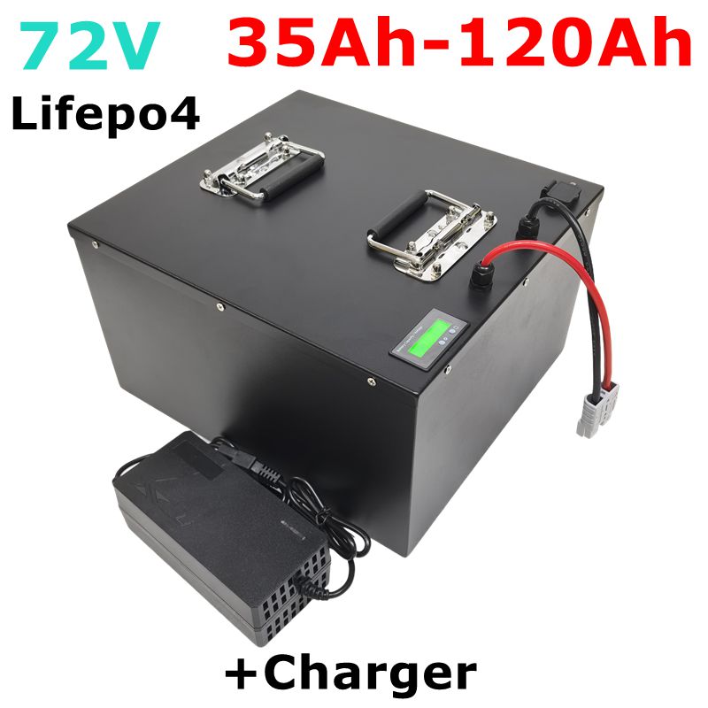 72V 60Ah Lifepo4 Battery Pack - แบตเตอรี่ลิเธียมไอออน Lifepo4 72V 55AH 80AH 120AH