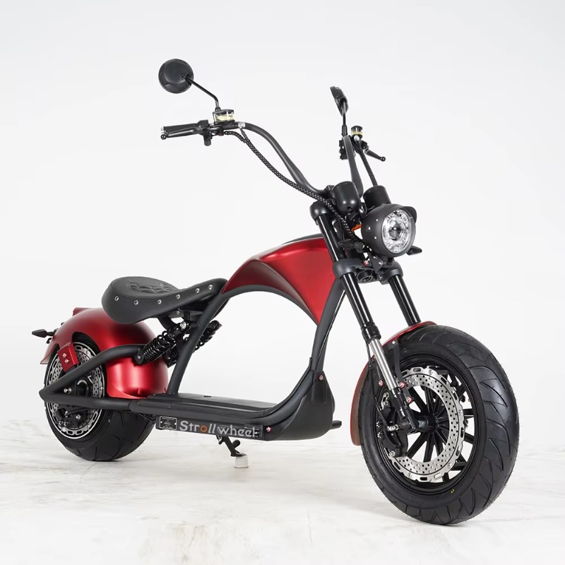 60V 30Ah Electric Scooter Battery - สกู๊ตเตอร์ไฟฟ้า EU M1P ยางอ้วน ล้อหน้าขนาด 14