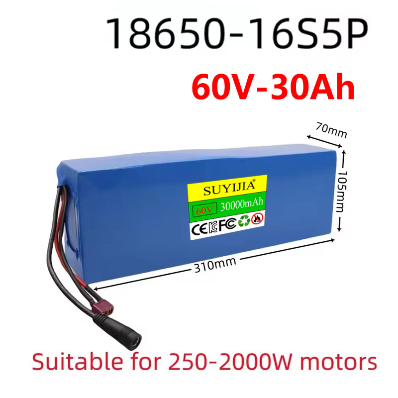 แบตเตอรี่ลิเธียมพร้อมระบบจัดกา - 60V 30Ah Electric Scooter Battery บทวิจารณ์และราคา