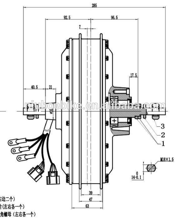 3/3.5T 4T 5T QS273 V3 V4 มอเตอ - Qs273 Hub Motor 8000W 72V บทวิจารณ์และราคา