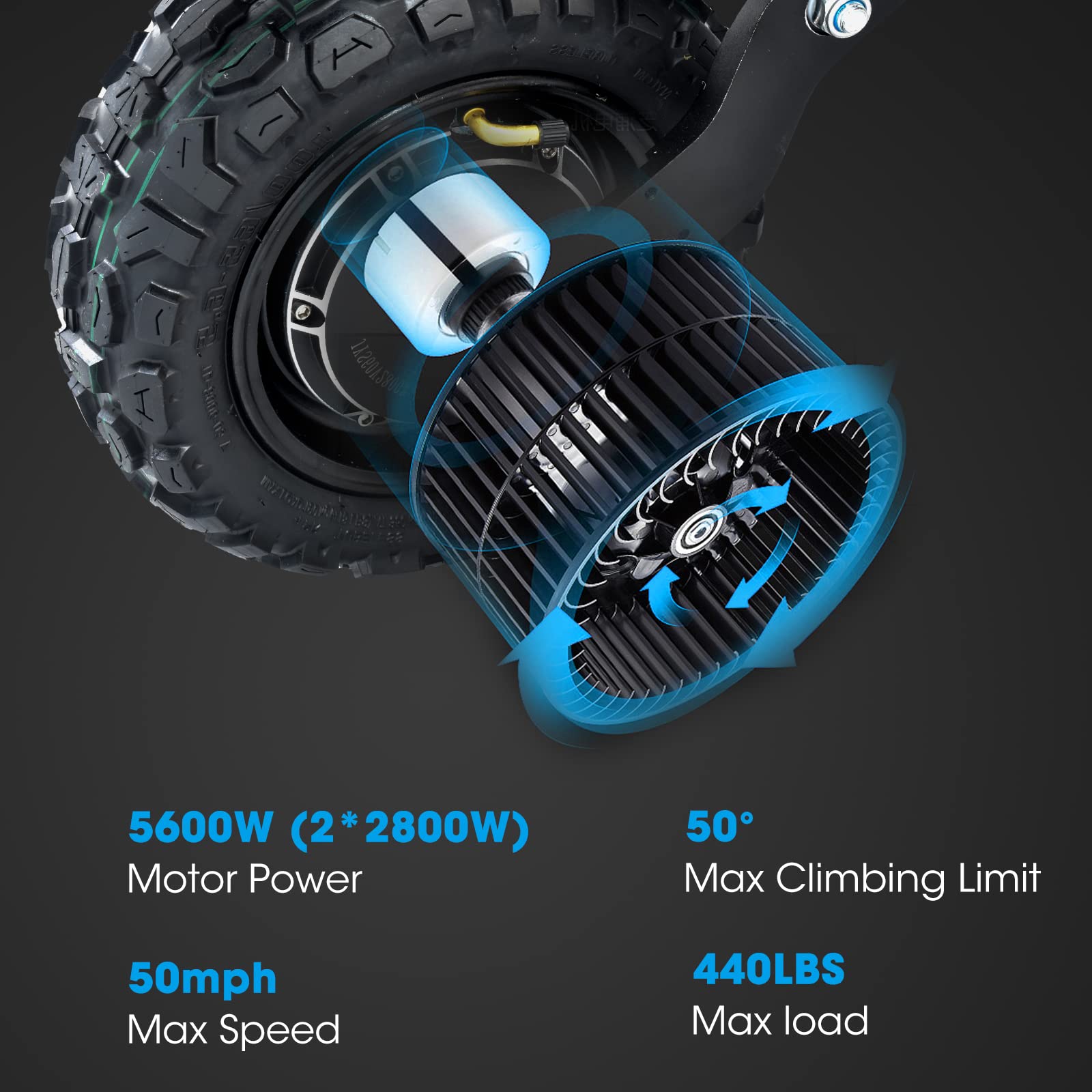 สกู๊ตเตอร์ไฟฟ้าสำหรับผู้ใหญ่,  - 60V 5600W Dual Motor Electric Scooter บทวิจารณ์และราคา